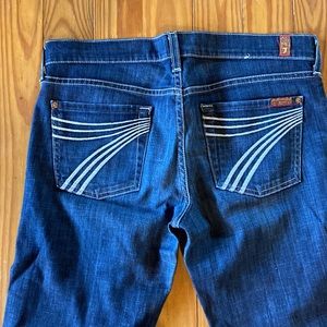 Seven for All Mankind Jeans - Dark Blue - like new - Size  29